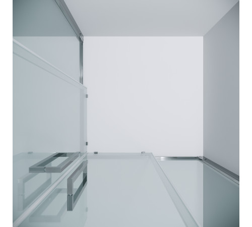 Душевое ограждение Grossman Cosmo 300.K33.02.9090.10.00 (90х90х195) квадрат,раздвижная,хром,стекло прозрачное