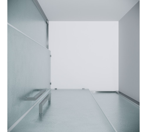 Душевое ограждение Grossman Cosmo 300.K33.02.1010.10.02 (100х100х195) квадрат,раздвижная,хром,стекло шиншилла