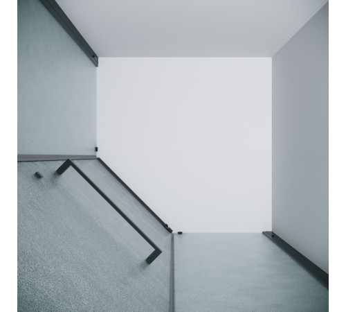 Душевое ограждение Grossman Pragma 302.K33.03.1010.21.02 (100х100х195) трапеция,распашная,черный матовый,стекло шиншилла