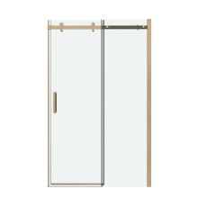 Дверь в нишу Grossman Classic 100.K33.04.100.32.00 (100х195) золото сатин,стекло прозрачное,раздвижная