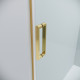 Дверь в нишу Grossman Classic 100.K33.04.110.32.00 (110х195) золото сатин,стекло прозрачное,раздвижная