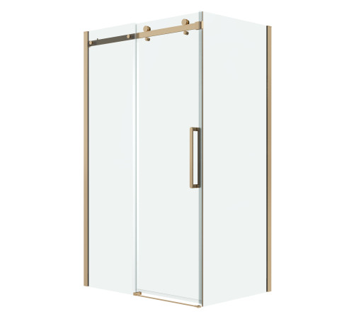 Боковая стенка Grossman Classic 200.K33.04.90.32.00 (90х195) золото сатин,стекло прозрачное