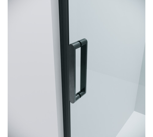 Душевое ограждение Grossman Classic 100.K33.04.100.42.00-200.K33.04.100.42.00 (100х100х195) раздвижная,графит сатин,стекло прозрачное