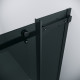 Душевое ограждение Grossman Classic 300.K33.04.8080.21.10 (80х80х195) квадрат,раздвижная,черный матовый,стекло тонированное