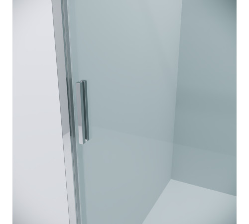 Дверь в нишу Grossman Style 100.K33.05.100.10.00 (100х195) хром,стекло прозрачное,раздвижная