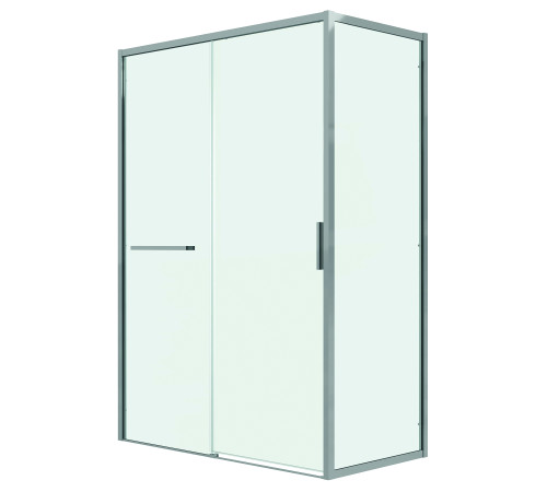 Душевое ограждение Grossman Style 100.K33.05.100.10.00-200.K33.05.100.10.00 (100х100х195) раздвижная,хром,стекло прозрачное
