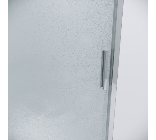 Душевое ограждение Grossman Style 100.K33.05.100.10.02-200.K33.05.100.10.02 (100х100х195) раздвижная(левая),хром,стекло шиншилла