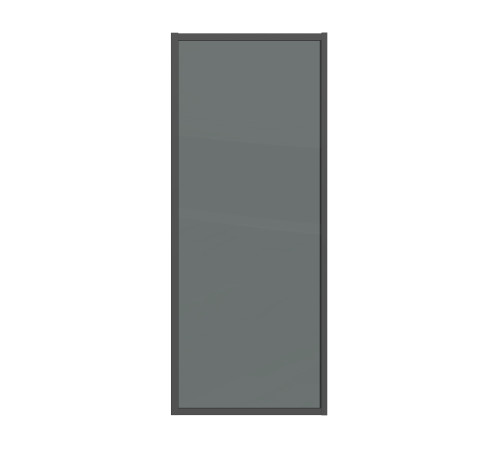 Боковая стенка Grossman Style 200.K33.05.90.21.10 (90х195) черный матовый,стекло тонированное