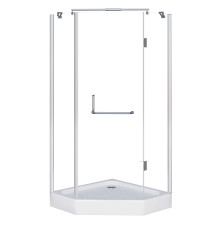 Душевое ограждение Grossman Classic GR-8090 (90х90х185) трапеция,распашная