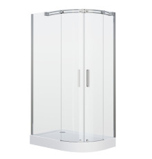 Душевое ограждение Grossman Galaxy GR-4110L (110х80х190) прямоугольник-асимметрия,раздвижная