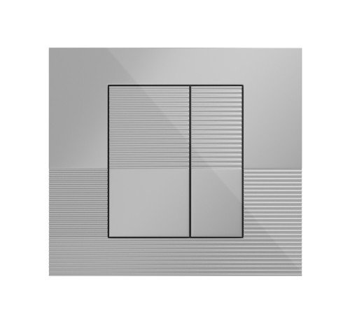 Клавиша смыва Grossman Pragma 800.T1.03.100.100 хром глянцевый