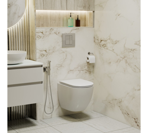 Клавиша смыва Grossman Pragma 800.T1.03.110.110 хром матовый