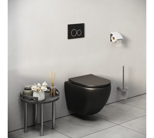 Клавиша смыва Grossman Galaxy 700.K31.01.210.210 черная матовая