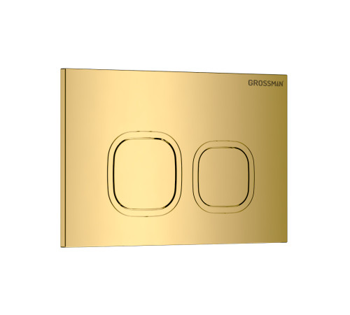 Клавиша смыва Grossman Cosmo 700.K31.02.300.300 золото глянцевый