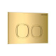 Клавиша смыва Grossman Cosmo 700.K31.02.300.300 золото глянцевый