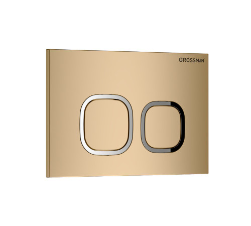 Клавиша смыва Grossman Cosmo 700.K31.02.310.310 золото матовый