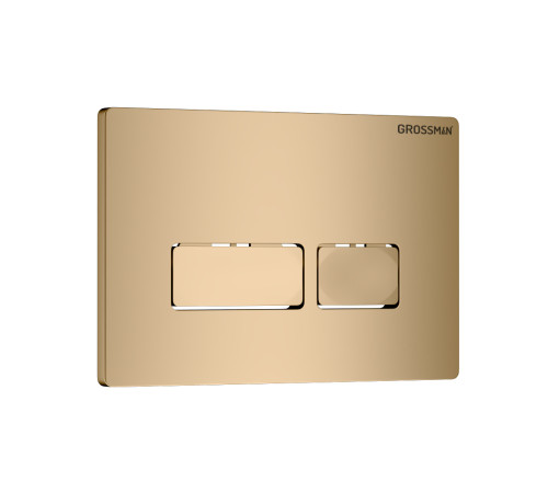 Клавиша смыва Grossman Pragma 700.K31.03.310.310 золото матовый