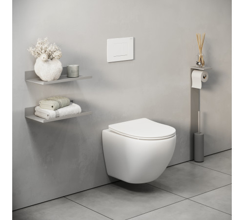 Клавиша смыва Grossman Classic 700.K31.04.01M.01M белый матовый