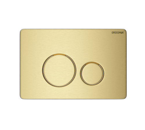 Клавиша смыва Grossman Style 700.K31.05.32M.32M золото сатиновый
