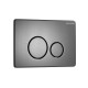 Клавиша смыва Grossman Style 700.K31.05.42M.42M графит сатиновый