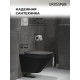 Комплект 3 в 1: Grossman инсталляция 900.K31.01.000+клавиша 700.K31.03.110.110 хром матовый+унитаз GR-4440BMS