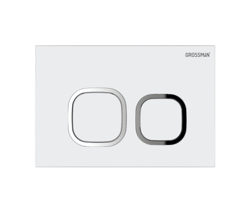 Комплект 3 в 1: Grossman инсталляция 900.K31.01.000+клавиша 700.K31.02.000.000 белый+унитаз GR-4455SQ