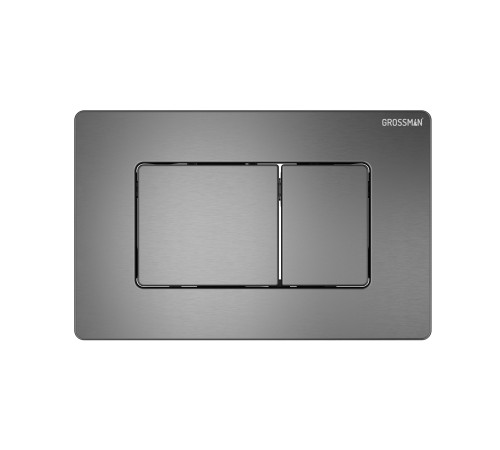 Комплект 3 в 1: Grossman инсталляция 900.K31.01.000+клавиша 700.K31.04.42M.42M графит сатиновый+унитаз GR-4455BMS