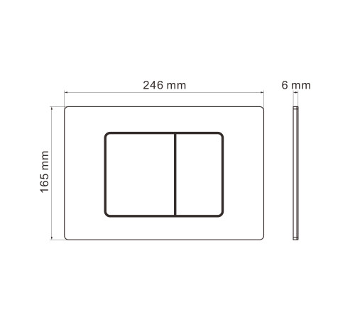 Комплект 3 в 1: Grossman инсталляция 900.K31.01.000+клавиша 700.K31.04.42M.42M графит сатиновый+унитаз GR-4455BMS