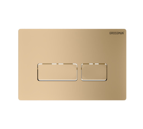 Комплект 3 в 1: Grossman инсталляция 900.K31.01.000+клавиша 700.K31.03.310.310 золото матовый+унитаз GR-4414S