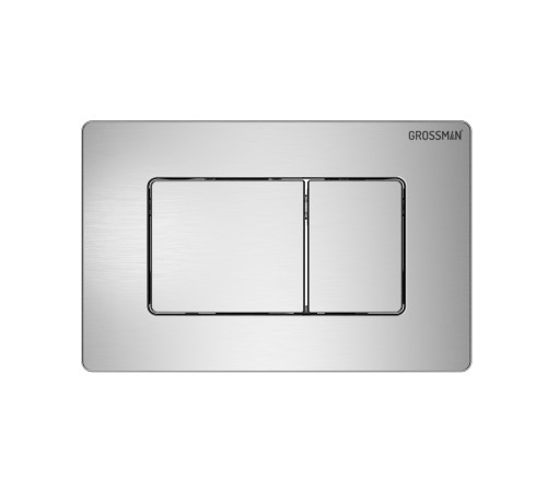 Комплект 3 в 1: Grossman инсталляция 900.K31.01.000+клавиша 700.K31.04.12M.12M хром сатиновый+унитаз GR-4477BMS