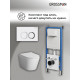 Комплект 3 в 1: Grossman инсталляция 900.K31.01.000+клавиша 700.K31.02.000.000 белый+унитаз GR-4478S
