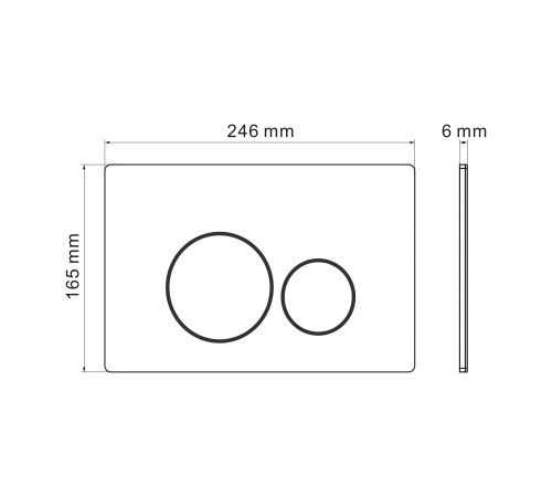 Комплект 3 в 1: Grossman инсталляция 900.K31.01.000+клавиша 700.K31.05.10M.10M хром глянцевый+унитаз GR-4478S