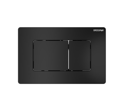 Комплект 2 в 1: Grossman инсталляция Classic 900.K31.01.000+клавиша смыва 700.K31.04.21M.21M черный матовый