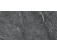 Керамогранит LCM 60120AJA99M Ajax Black 60x120 черный глазурованный матовый / карвинг под камень