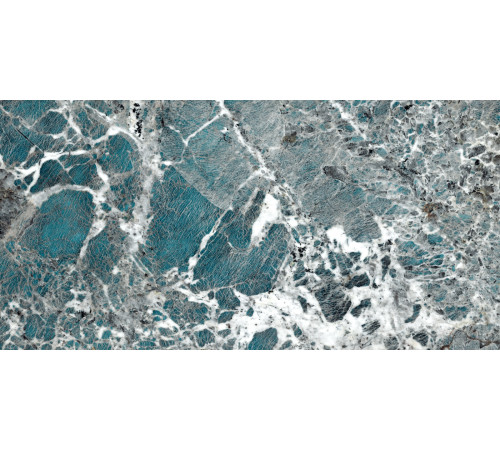 Керамогранит LCM 60120ARV13HG Amazon River 60x120 бирюзовый суперполированный под мрамор
