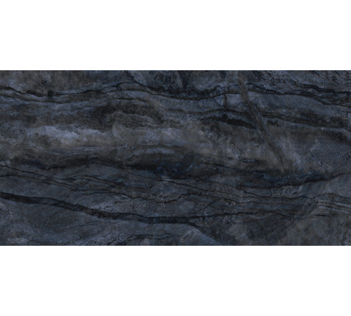 Керамогранит LCM 60120CBL23HG Cuba Blue 60x120 синий суперполированный под камень