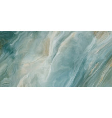 Керамогранит LCM 60120ILN55HG Illusion Flow 60x120 зеленый суперполированный под оникс