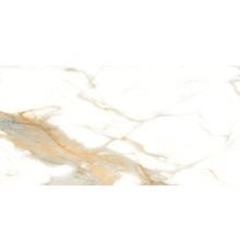 Керамогранит LCM 60120STI00P Statuario Infinito White 60x120 белый / бежевый полированный под камень