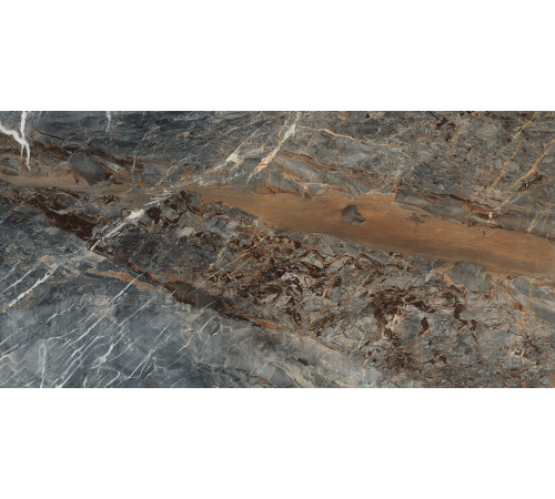 Керамогранит LCM 60120VSM18HG Visconti Marmo 60x120 коричневый суперполированный под камень