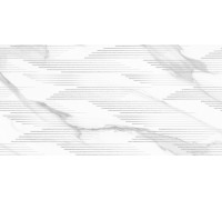 Декоративная плитка New Trend DW36WAY00 Way Light Arrow 30x60 белая глянцевая под мрамор / полосы