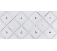 Декор New Trend DW9SWE03 Adele Arctic 50x24.9 белый глянцевый орнамент