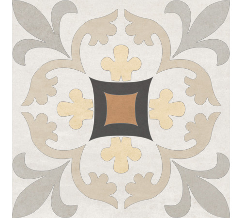 Керамогранит New Trend GP2020DGA05 Design Art Renato 20x20 микс матовый с орнаментом