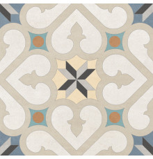 Керамогранит New Trend GP2020DGA11 Design Art Damask 20x20 микс матовый с орнаментом