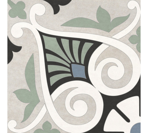 Керамогранит New Trend GP2020DNN25 Design Art Ester 20x20 микс матовый с орнаментом