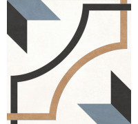 Керамогранит New Trend GP2020DNN99 Design Art Fabia 20x20 микс матовый с орнаментом