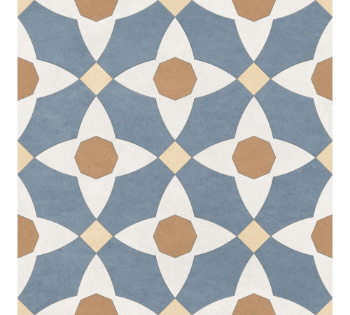 Керамогранит New Trend GP2020DSA23 Design Art Rico 20x20 микс матовый с орнаментом