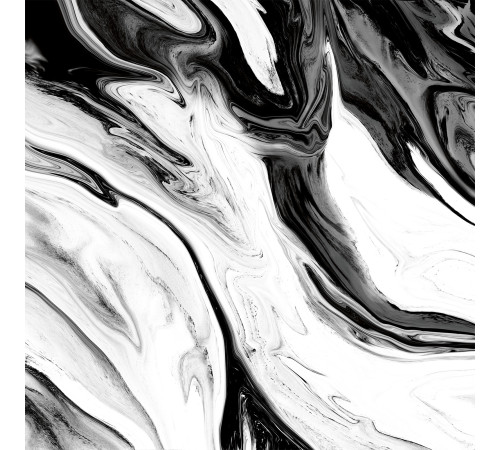 Керамогранит New Trend GP6BWM99 Black&White 41x41 черно-белая матовая орнамент