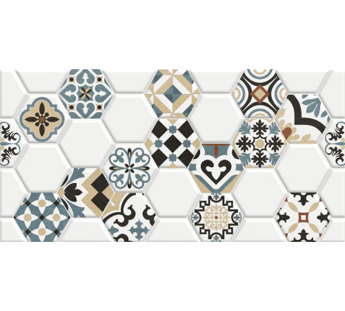 Плитка настенная Edelweiss Pattern WT36EDW55 300x600x9 Матовая
