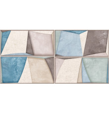 Настенная плитка New Trend WT9COR11 Artwork 50x24.9 микс матовая геометрия