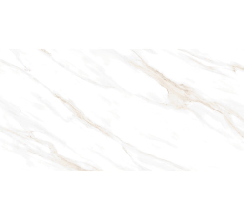 Calacatta Clarity Gold Керамогранит белый 60х120 Матовый